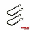 Extreme Max Extreme Max 3006.3053 BoatTector Bungee Dock Line Value 2-Pack - 7', Black/Gold 3006.3053